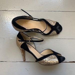 Kate Spade glitter heels